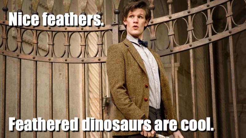 Illustration for article titled This week's Doctor Who totally wasted its chance to make feathered dinosaurs cool